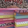 Pack de 18 éventails colorés avec messages fun – cadeau original