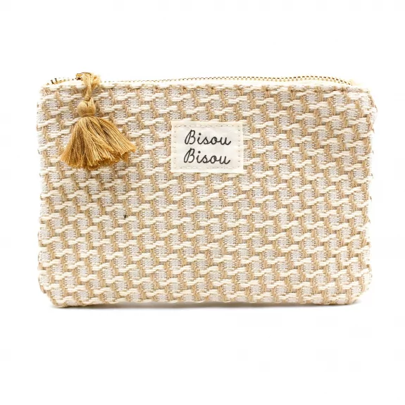 Pochette tressée “Bisou Bisou” – Accessoire mode tendance