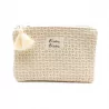 Pochette tressée “Bisou Bisou” – Accessoire mode tendance