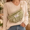 Sac banane matelassé imprimé floral – Mon Petit Bazar