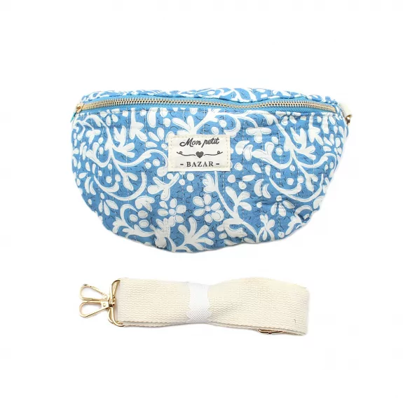 Sac banane matelassé imprimé floral – Mon Petit Bazar
