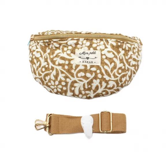 Sac banane matelassé imprimé floral – Mon Petit Bazar