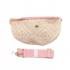 Sac banane zippé avec étoile dorée
