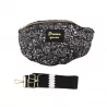Sac banane matelassé 100 % coton motif bandana tribal