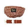 Sac banane matelassé 100 % coton motif bandana tribal