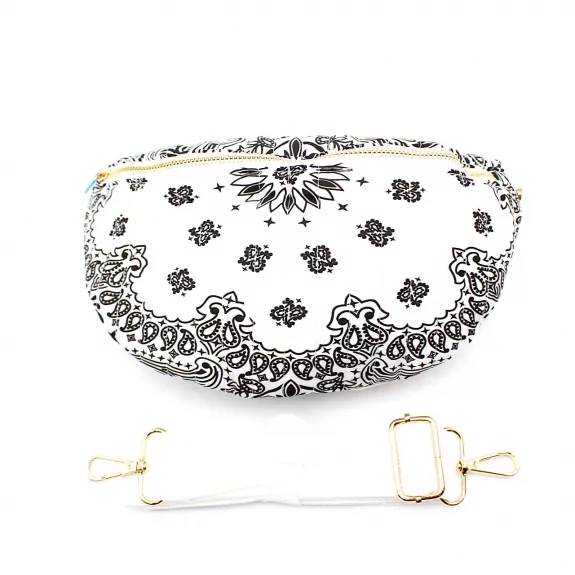 Sac banane motif bandana – 100% coton