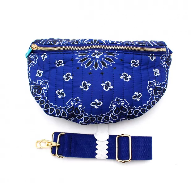 Sac banane motif bandana – 100% coton