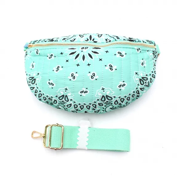 Sac banane motif bandana – 100% coton