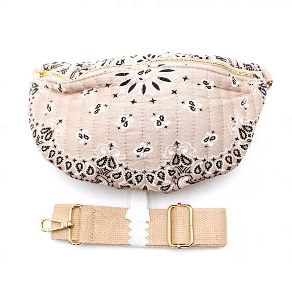 Sac banane motif bandana – 100% coton