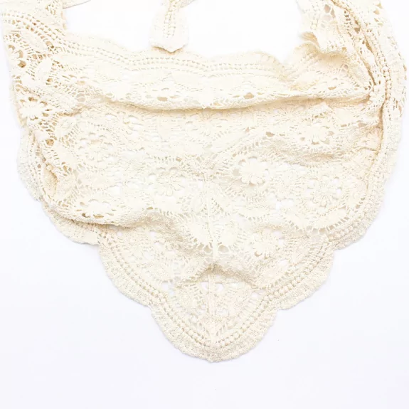 Foulard crochet dentelle bohème – 100% coton
