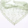 Foulard en dentelle brodée – Style fichu chic & polyvalent