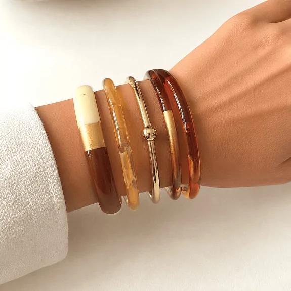 Lot de joncs en résine &...