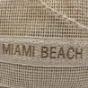 Sac cabas tressé “MIAMI BEACH” – Fibre de papier