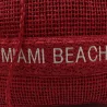 Sac cabas tressé “MIAMI BEACH” – Fibre de papier