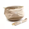 Pochette banane effet suédine – Bandoulière réglable
