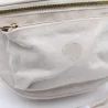 Pochette banane effet suédine – Bandoulière réglable