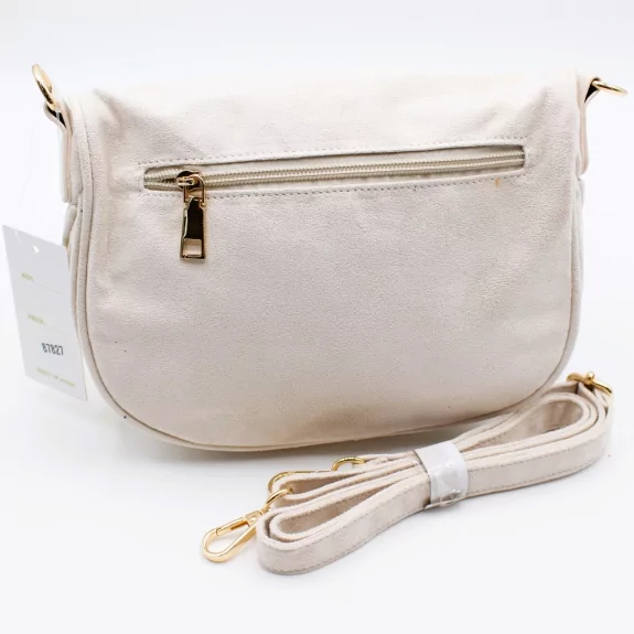 Pochette banane effet suédine – Bandoulière réglable
