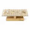 Pack de 12 bracelets acier - blanc