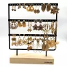 Pack de 18 boucles d'oreilles acier - NUDE