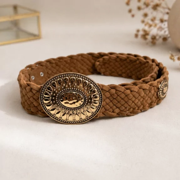 Ceinture tressée avec...