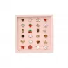 Pack de 24 bagues enfants ajustables en acier inoxydable