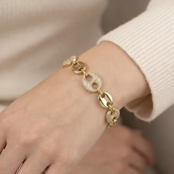 Bracelet luxe maillons...