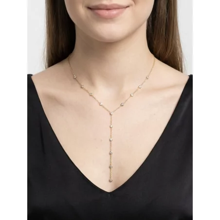 Collier Y en acier inoxydable – Finesse élégante
