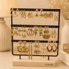 Pack de 18 boucles d'oreilles acier - DORE