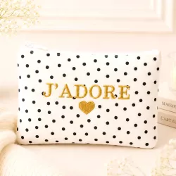 Pochette à pois J’ADORE