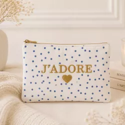 Pochette à pois J’ADORE