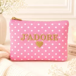Pochette à pois J’ADORE