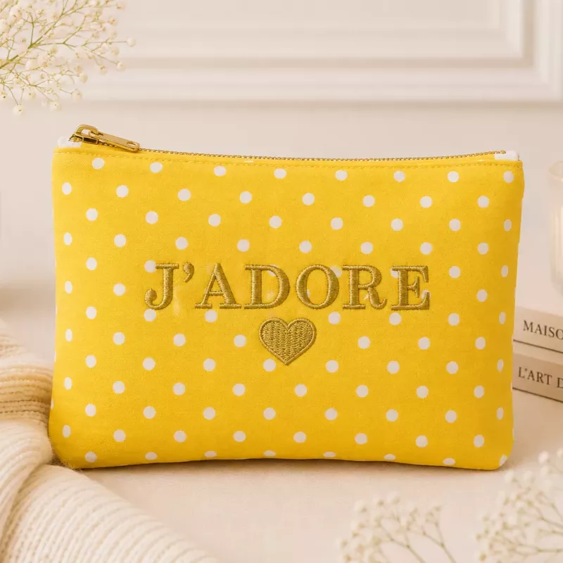 Pochette à pois J’ADORE