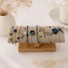 copy of copy of Pack de 12 bracelets acier - argenté noir