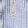 Débardeur Femme Brodé Rayé 100% Coton | Pack 3 Pièces