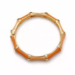 Bracelet jonc coloré effet bambou