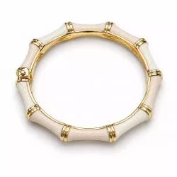 Bracelet jonc coloré effet bambou