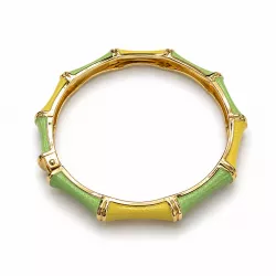 Bracelet jonc coloré effet bambou