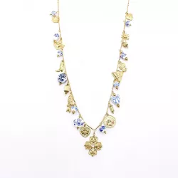 Sautoir acier inoxydable et pampilles bohème chic