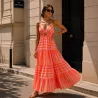Pack de 2 robes longues rayées