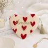 Pochette cœur message Amour doré