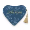 Pochette Cœur Jolie Cœur Bleue