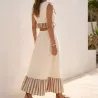 Ensemble bohème en coton – Top & jupe longue | Fabrication indienne