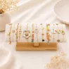 Pack de 12 bracelets acier - multi