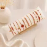Pack de 12 bracelets acier tendance - rouge