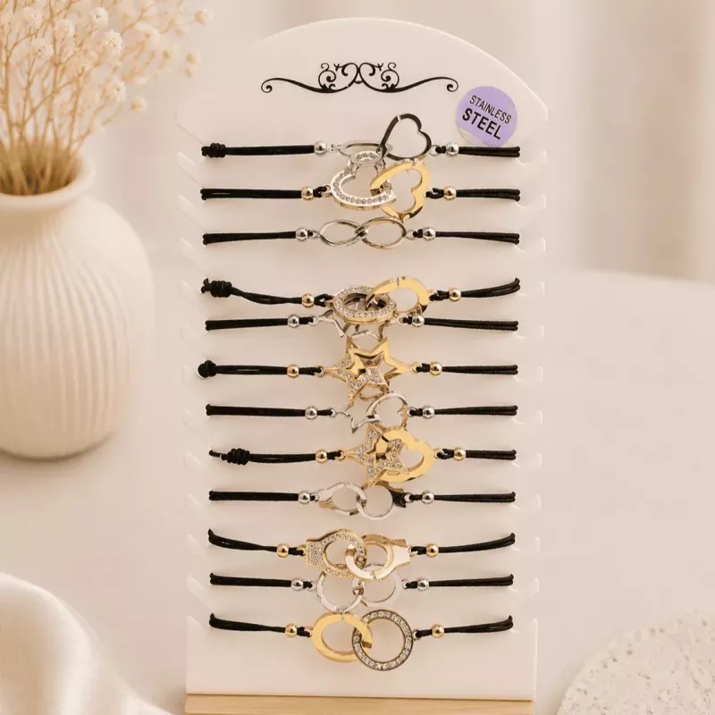 pack bracelets acier inoxydable