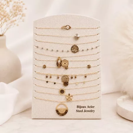 pack de collier acier inoxydable