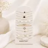 Pack de 12 bracelets perles et acier