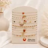 Pack 12 Colliers Acier Inoxydable - ORANGE