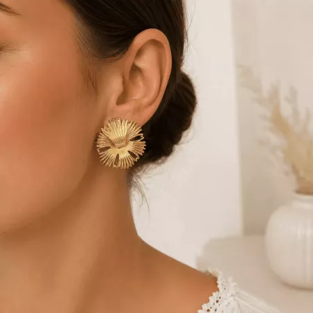 Boucles d'oreilles cabochon