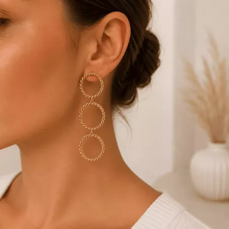 Boucles d'oreilles pendantes